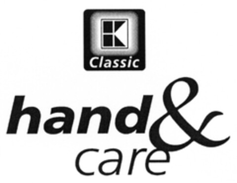 K Classic hand & care Logo (DPMA, 25.04.2008)