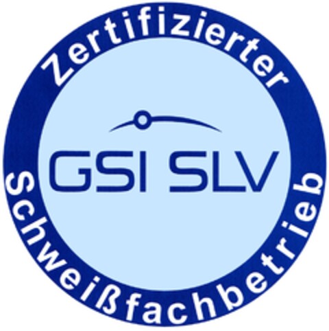 GSI SLV Zertifizierter Schweißfachbetrieb Logo (DPMA, 12/18/2008)