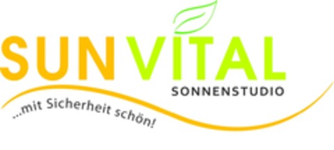 SUN VITAL SONNENSTUDIO ...mit Sicherheit schön! Logo (DPMA, 22.07.2009)