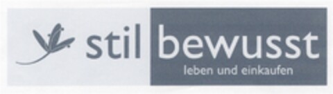 stilbewusst leben und einkaufen Logo (DPMA, 22.06.2009)