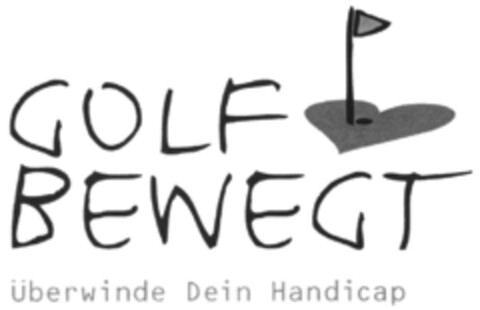 GOLF BEWEGT überwinde Dein Handicap Logo (DPMA, 14.07.2009)