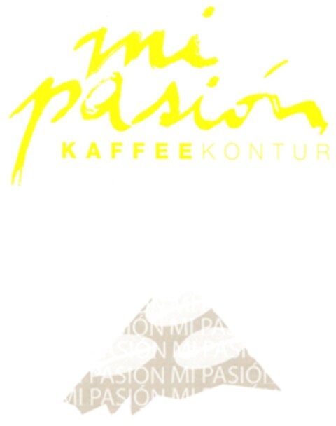 Mi Pasión KAFFEEKONTUR Logo (DPMA, 17.05.2011)