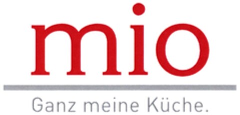 mio Ganz meine Küche. Logo (DPMA, 23.07.2011)