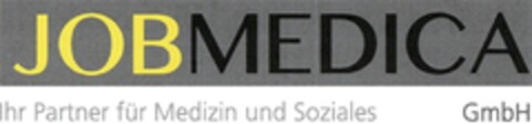 JOBMEDICA Ihr Partner für Medizin und Soziales GmbH Logo (DPMA, 10.01.2015)