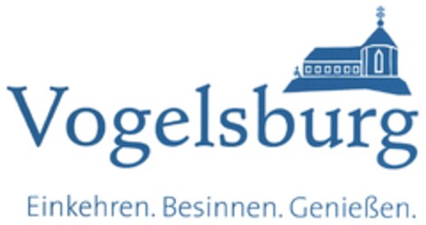 Vogelsburg Einkehren. Besinnen. Genießen. Logo (DPMA, 10/14/2015)