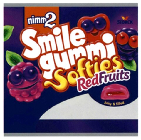 nimm 2 Smilegummi Softies RedFruits Logo (DPMA, 05.11.2016)