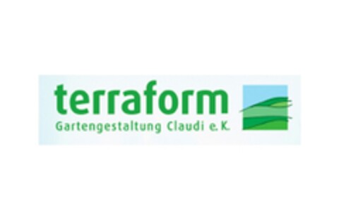 terraform Gartengestaltung Claudi e.K. Logo (DPMA, 30.03.2016)