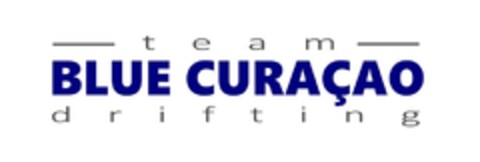 team BLUE CURAÇAO drifting Logo (DPMA, 17.11.2016)