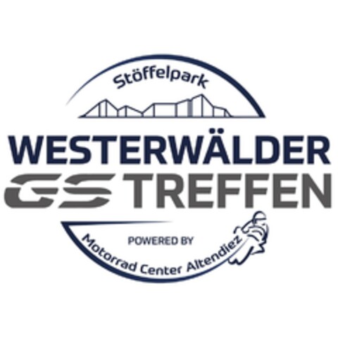 Stöffelpark WESTERWÄLDER GS TREFFEN POWERED BY Motorrad Center Altendiez Logo (DPMA, 03/27/2018)