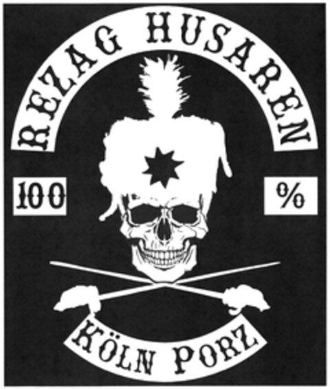 REZAG HUSAREN 100 % KÖLN PORZ Logo (DPMA, 28.10.2021)