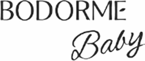 BODORME Baby Logo (DPMA, 14.09.2022)