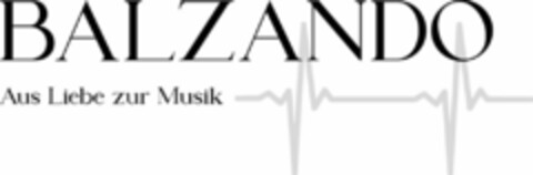 BALZANDO Aus Liebe zur Musik Logo (DPMA, 05/10/2023)