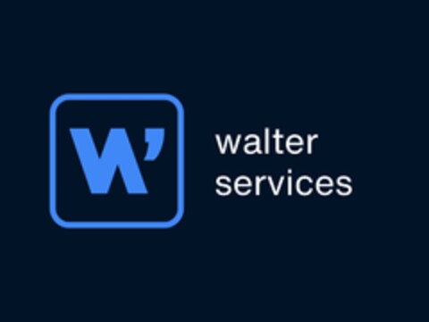W walter services Logo (DPMA, 12/14/2023)