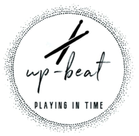 up-Beat PLAYING IN TIME Logo (DPMA, 05/16/2024)