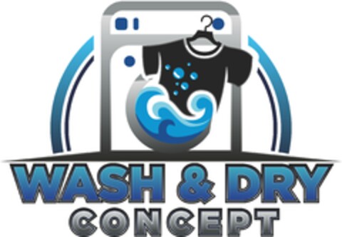 WASH & DRY CONCEPT Logo (DPMA, 11.04.2024)