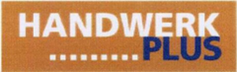 HANDWERK PLUS Logo (DPMA, 17.10.2002)