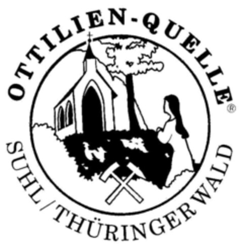 OTTILIEN-QUELLE SUHL/THÜRINGERWALD Logo (DPMA, 06.01.2003)