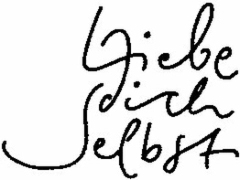 Liebe Dich selbst Logo (DPMA, 05.08.2004)