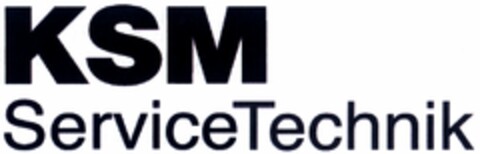 KSM ServiceTechnik Logo (DPMA, 20.08.2004)