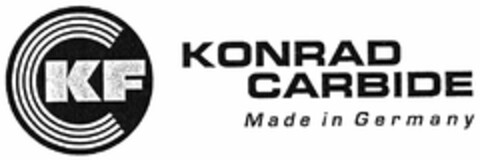 KFC KONRAD CARBIDE Made in Germany Logo (DPMA, 14.09.2005)