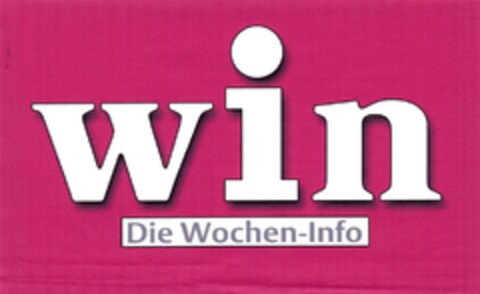 win Die Wochen-Info Logo (DPMA, 12/06/2006)