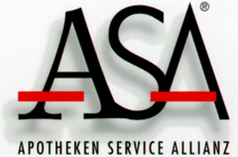 ASA APOTHEKEN SERVICE ALLIANZ Logo (DPMA, 04.11.1996)