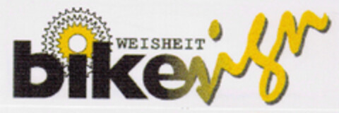 WEISHEIT bikesign Logo (DPMA, 14.11.1997)