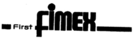 First fimex Logo (DPMA, 03/02/1999)