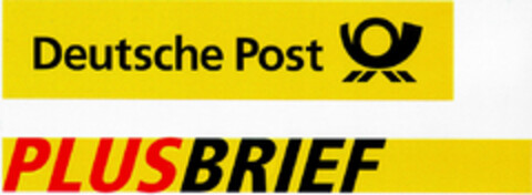 Deutsche Post PLUSBRIEF Logo (DPMA, 02.07.1999)