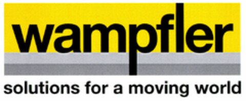 wampfler solution for a moving world Logo (DPMA, 29.09.1999)