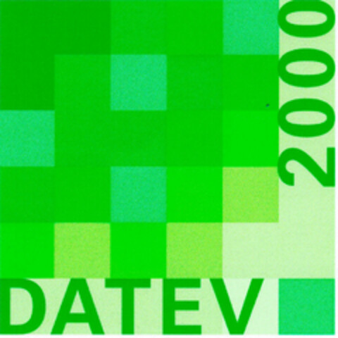 DATEV 2000 Logo (DPMA, 01.12.1999)