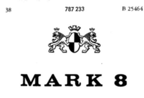 MARK 8 Logo (DPMA, 24.08.1961)