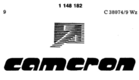 cameron Logo (DPMA, 09/03/1988)