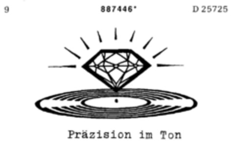 Präzision im Ton Logo (DPMA, 06/09/1971)