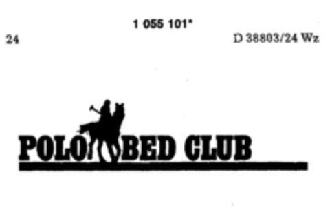 POLO BED CLUB Logo (DPMA, 10.08.1983)