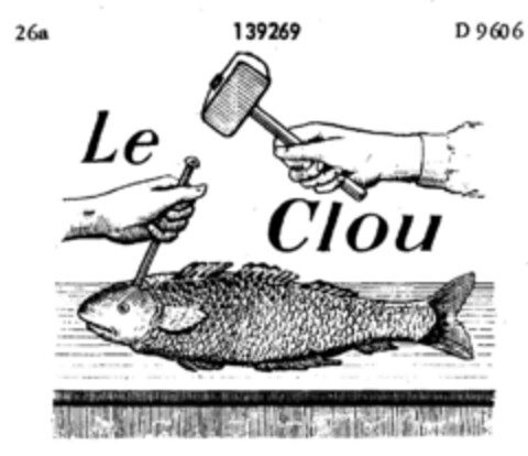 Le Clou Logo (DPMA, 14.12.1910)