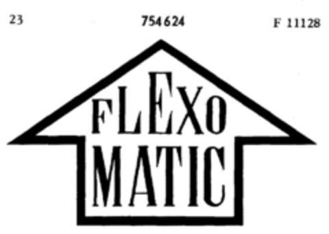 FLEXO MATIC Logo (DPMA, 02.11.1960)