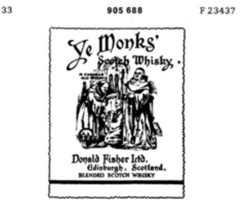 Ye Monks` Logo (DPMA, 24.04.1972)