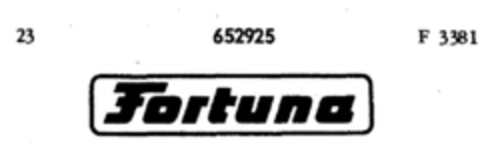 Fortuna Logo (DPMA, 23.04.1953)