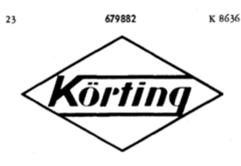 Körting Logo (DPMA, 07/05/1954)