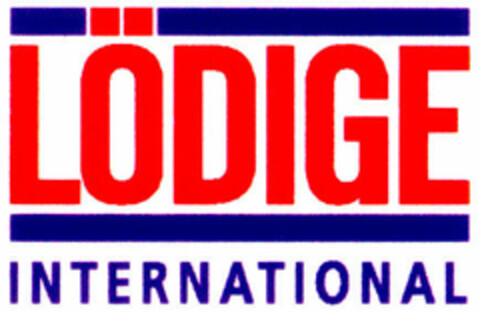 LÖDIGE INTERNATIONAL Logo (DPMA, 27.09.1994)