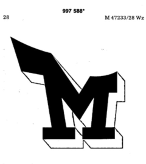 M Logo (DPMA, 14.09.1979)