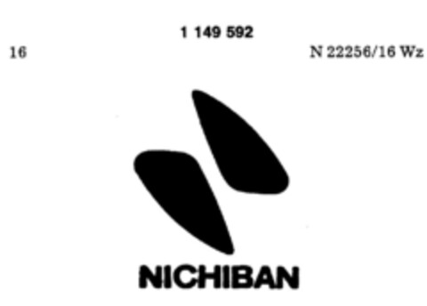 NICHIBAN Logo (DPMA, 08.03.1989)