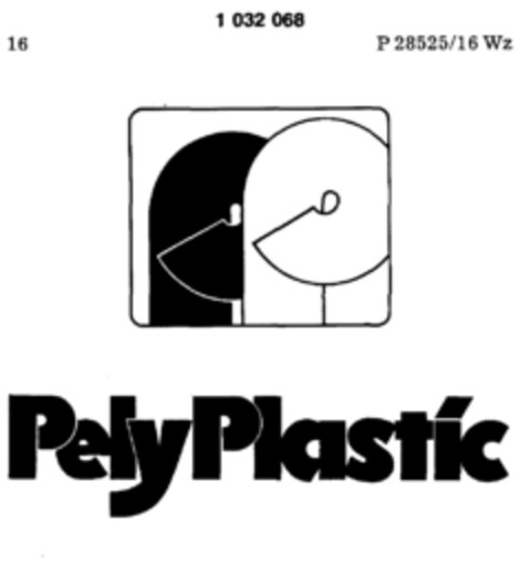 PelyPlastic Logo (DPMA, 08/17/1981)