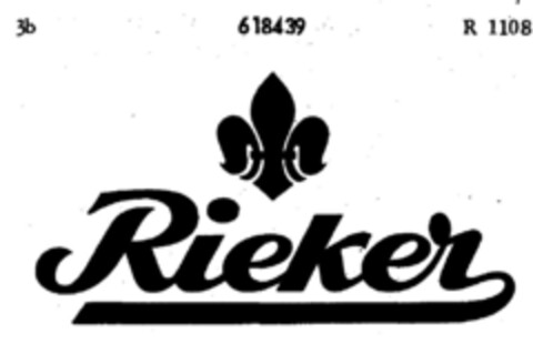 Rieker Logo (DPMA, 05.07.1950)