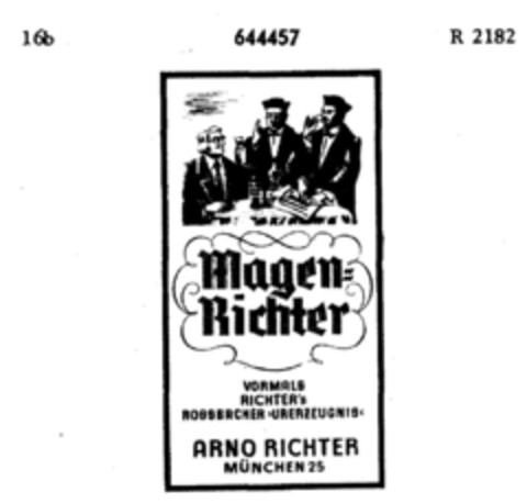 Magen-Richter Logo (DPMA, 05.07.1951)