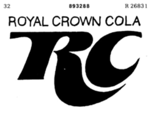 ROYAL CROWN COLA RC Logo (DPMA, 11.06.1970)