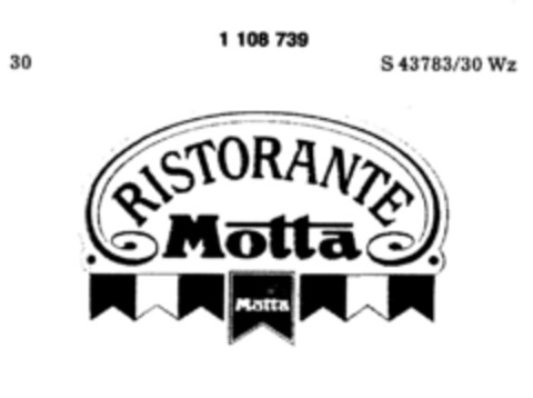 RISTORANTE Motta Logo (DPMA, 09.09.1986)