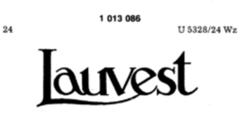 Lauvest Logo (DPMA, 09.10.1979)