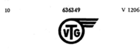 VTG Logo (DPMA, 23.01.1952)